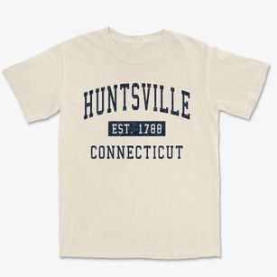 Huntsville Connecticut Classic Established Premium Heavyweight T-shirt