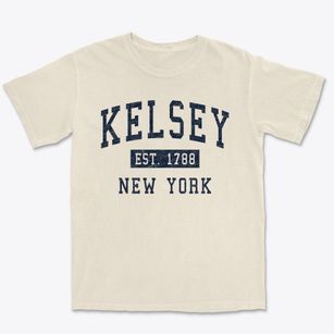 Kelsey New York Classic Established Premium Heavyweight T-shirt
