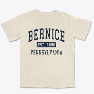 Bernice Pennsylvania Classic Established Premium Heavyweight T-shirt