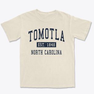 Tomotla North Carolina Classic Established Premium Heavyweight T-shirt