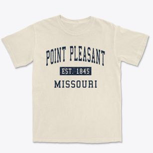 Point Pleasant Missouri Classic Established Premium Heavyweight T-shirt