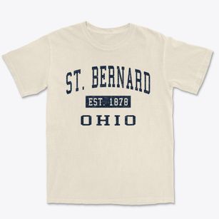 St. Bernard Ohio Classic Established Premium Heavyweight T-shirt
