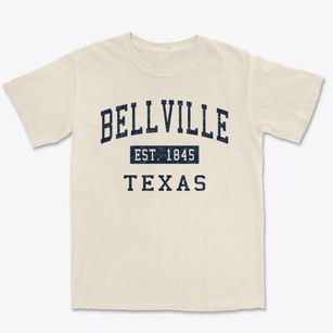 Bellville Texas Classic Established Premium Heavyweight T-shirt