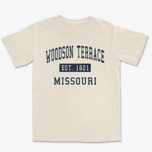 Woodson Terrace Missouri Classic Established Premium Heavyweight T-shirt