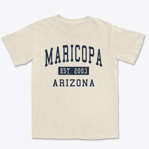 Maricopa Arizona Classic Established Premium Heavyweight T-shirt