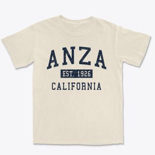 Anza California Classic Established Premium Heavyweight T-shirt