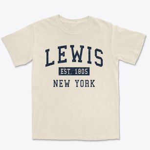 Lewis New York Classic Established Premium Heavyweight T-shirt