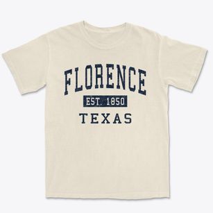 Florence Texas Classic Established Premium Heavyweight T-shirt