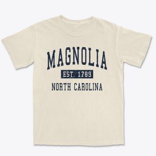 Magnolia North Carolina Classic Established Premium Heavyweight T-shirt