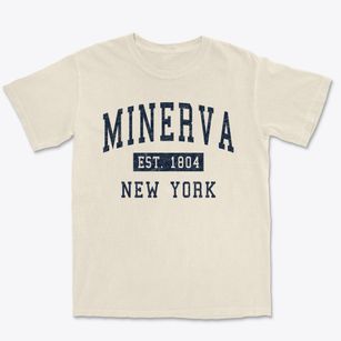 Minerva New York Classic Established Premium Heavyweight T-shirt
