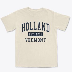 Holland Vermont Classic Established Premium Heavyweight T-shirt