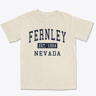 Fernley Nevada Classic Established Premium Heavyweight T-shirt