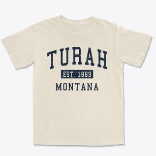 Turah Montana Classic Established Premium Heavyweight T-shirt