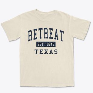 Retreat Texas Classic Established Premium Heavyweight T-shirt