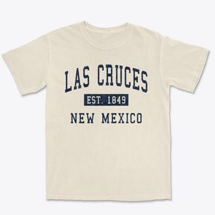 Las Cruces New Mexico Classic Established Premium Heavyweight T-shirt