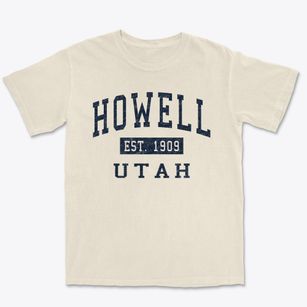 Howell Utah Classic Established Premium Heavyweight T-shirt