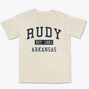 Rudy Arkansas Classic Established Premium Heavyweight T-shirt