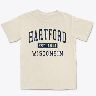 Hartford Wisconsin Classic Established Premium Heavyweight T-shirt
