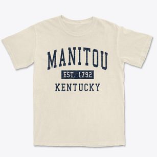 Manitou Kentucky Classic Established Premium Heavyweight T-shirt