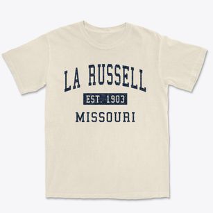 La Russell Missouri Classic Established Premium Heavyweight T-shirt