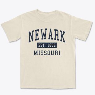 Newark Missouri Classic Established Premium Heavyweight T-shirt
