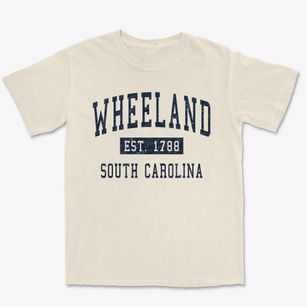 Wheeland South Carolina Classic Established Premium Heavyweight T-shirt