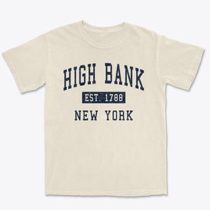 High Bank New York Classic Established Premium Heavyweight T-shirt