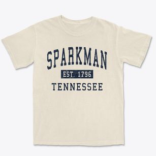 Sparkman Tennessee Classic Established Premium Heavyweight T-shirt