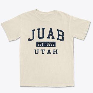 Juab Utah Classic Established Premium Heavyweight T-shirt
