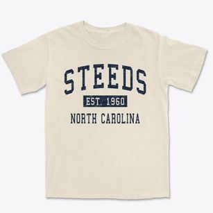 Steeds North Carolina Classic Established Premium Heavyweight T-shirt