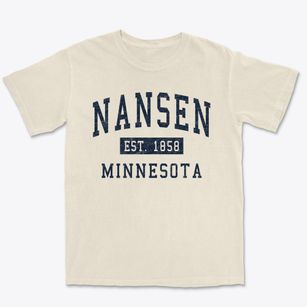 Nansen Minnesota Classic Established Premium Heavyweight T-shirt