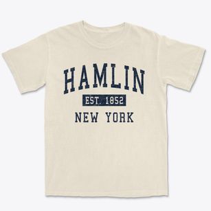 Hamlin New York Classic Established Premium Heavyweight T-shirt