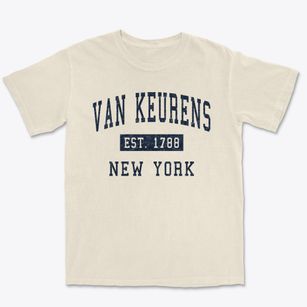 Van Keurens New York Classic Established Premium Heavyweight T-shirt