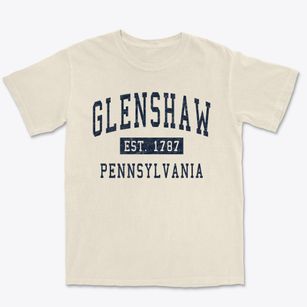 Glenshaw Pennsylvania Classic Established Premium Heavyweight T-shirt
