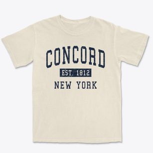 Concord New York Classic Established Premium Heavyweight T-shirt