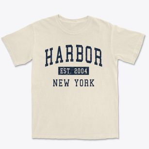 Harbor New York Classic Established Premium Heavyweight T-shirt