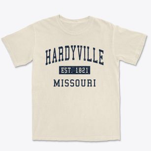 Hardyville Missouri Classic Established Premium Heavyweight T-shirt
