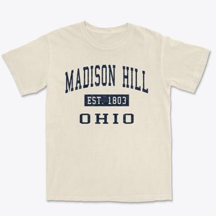 Madison Hill Ohio Classic Established Premium Heavyweight T-shirt