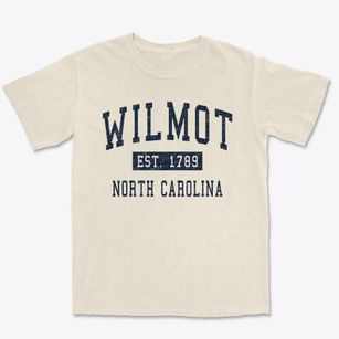Wilmot North Carolina Classic Established Premium Heavyweight T-shirt