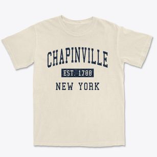 Chapinville New York Classic Established Premium Heavyweight T-shirt