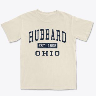 Hubbard Ohio Classic Established Premium Heavyweight T-shirt