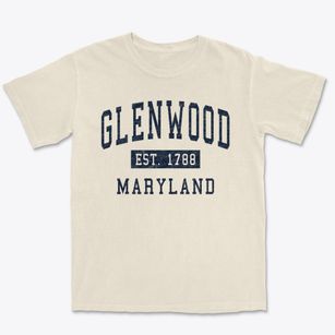 Glenwood Maryland Classic Established Premium Heavyweight T-shirt