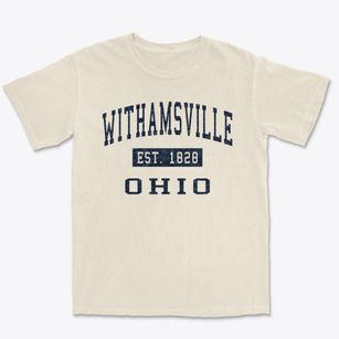 Withamsville Ohio Classic Established Premium Heavyweight T-shirt