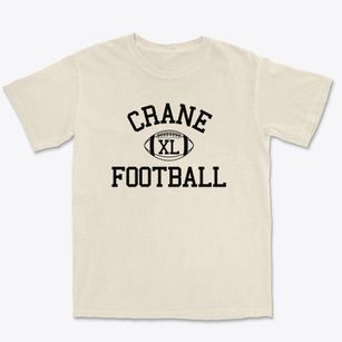 Crane High School Classic Football Premium Heavyweight T-shirt