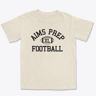 Aims College Prep Classic Football Premium Heavyweight T-shirt