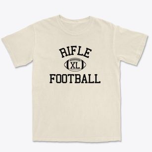Rifle High School Classic Football Premium Heavyweight T-shirt