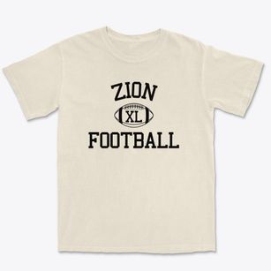 Zion Lutheran School Classic Football Premium Heavyweight T-shirt