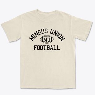 Mingus Union High School Classic Football Premium Heavyweight T-shirt