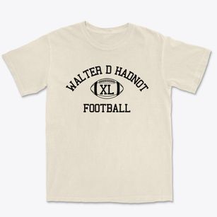Walter D Hadnot Primary School Classic Football Premium Heavyweight T-shirt