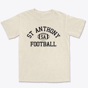 St Anthony Classic Football Premium Heavyweight T-shirt